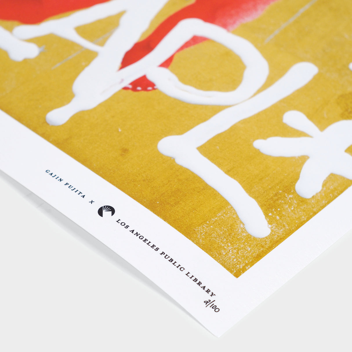 100 Years L.A. Central Library by Gajin Fujita Limited Edition Print