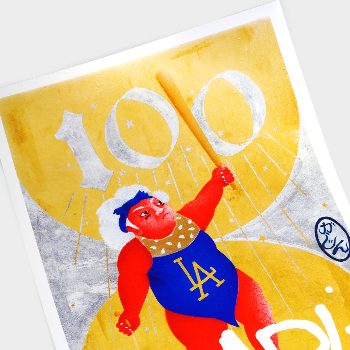100 Years L.A. Central Library by Gajin Fujita Limited Edition Print
