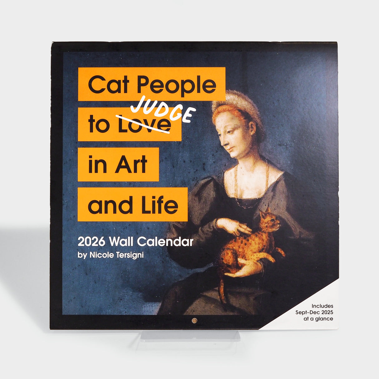 Cat People to Judge in Art and Life 2026 Wall Calendar