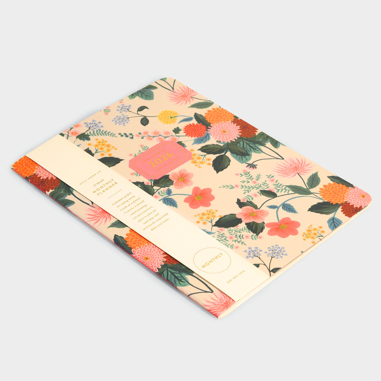 Dahlia 12-Month 2026 Appointment Notebook