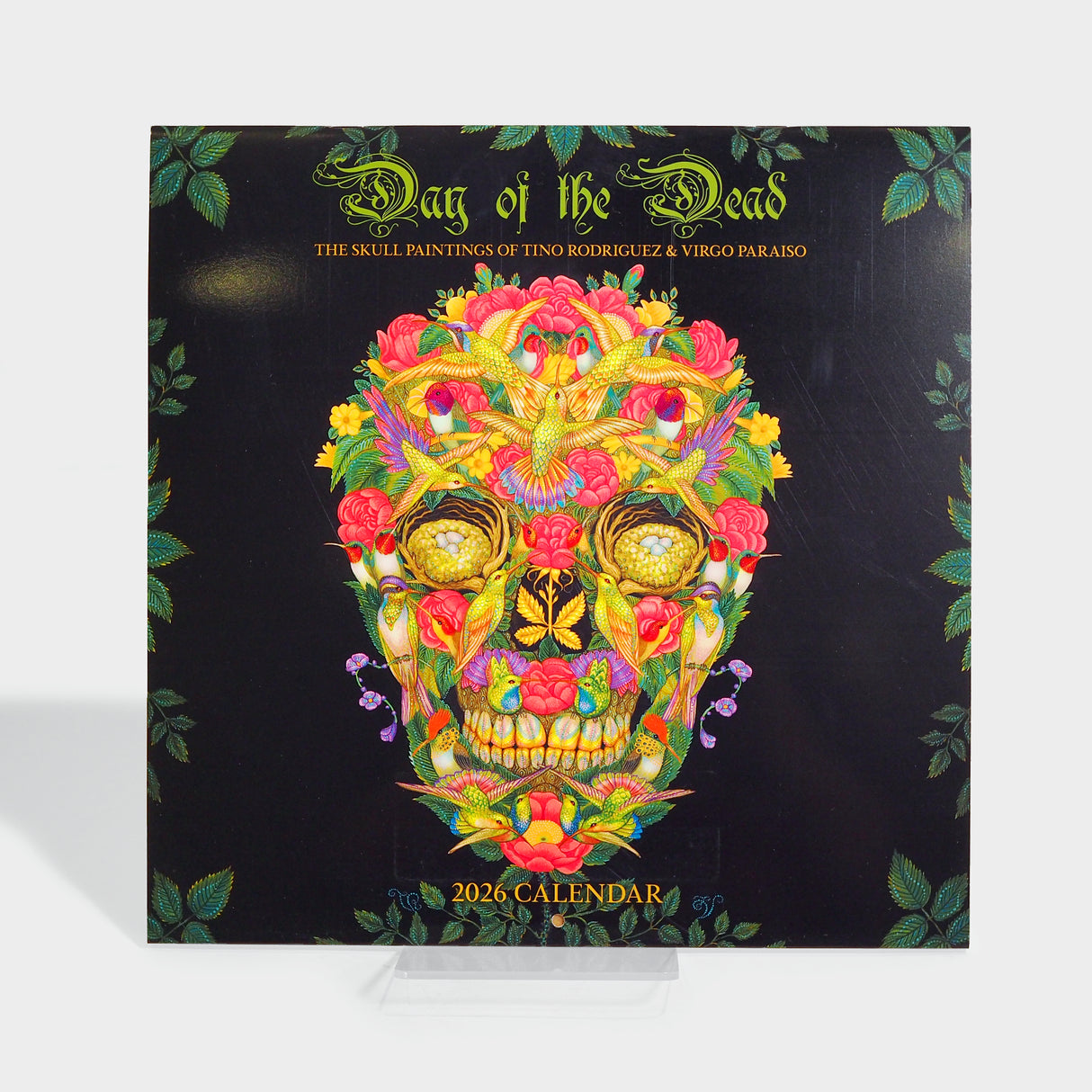 Day of the Dead: The Skull Paintings of Tino Rodriguez and Virgo Paraiso 2026 Wall Calendar