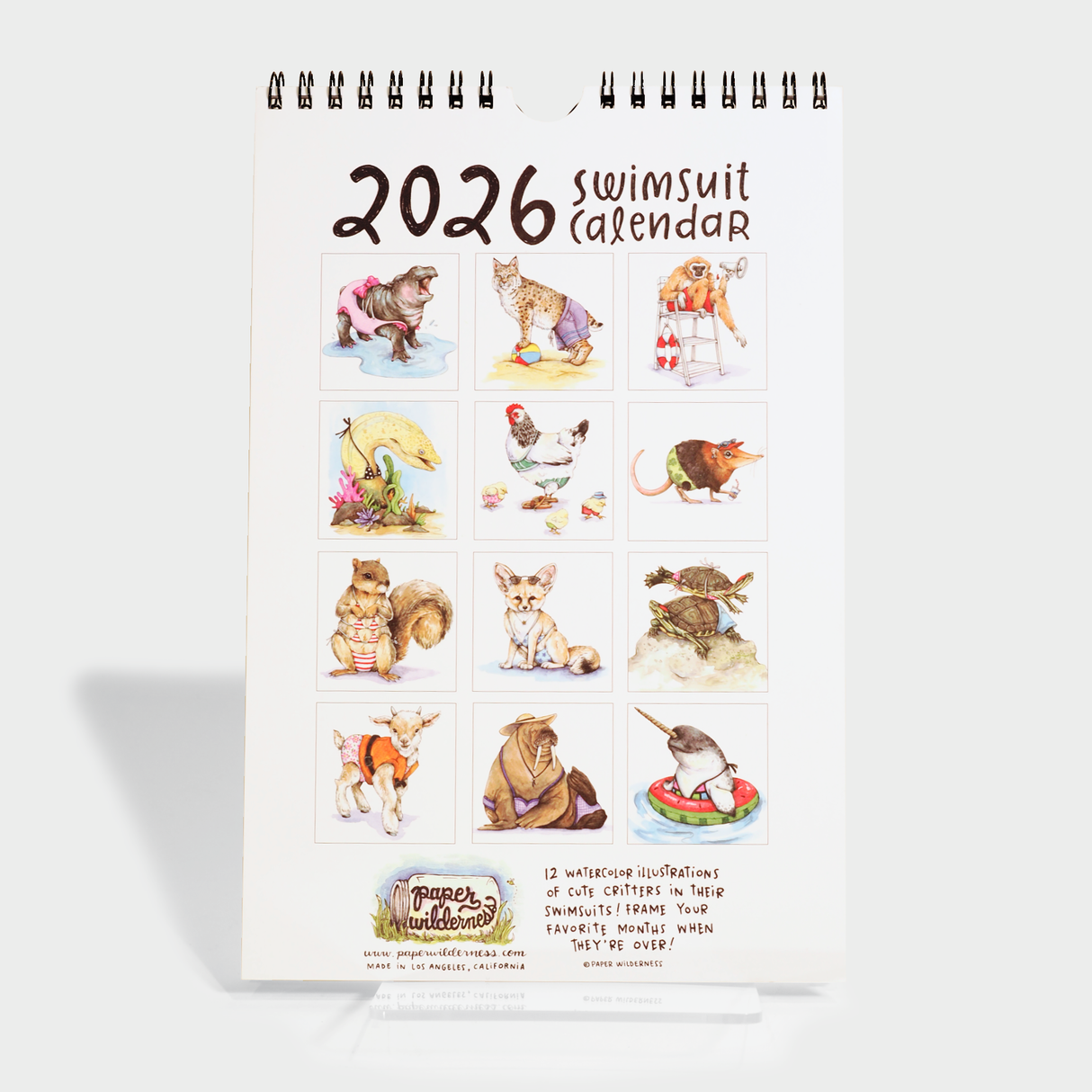 Swimsuit Calendar 2026