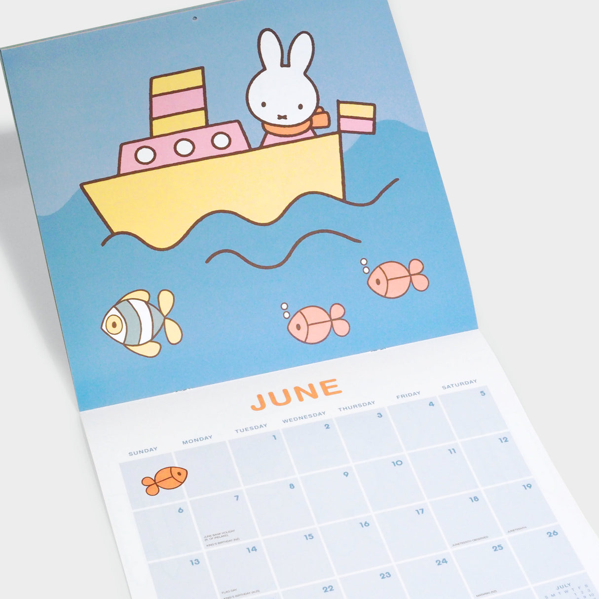 2027 Miffy A Year in Color Wall Calendar