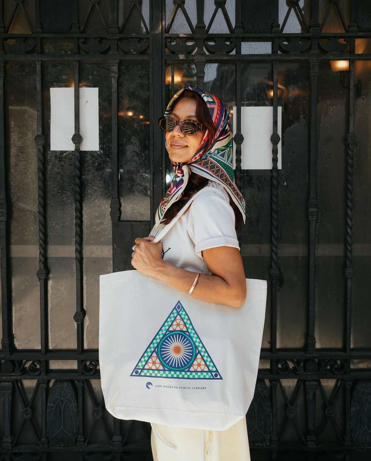 Central Library Pyramid Tote Bag
