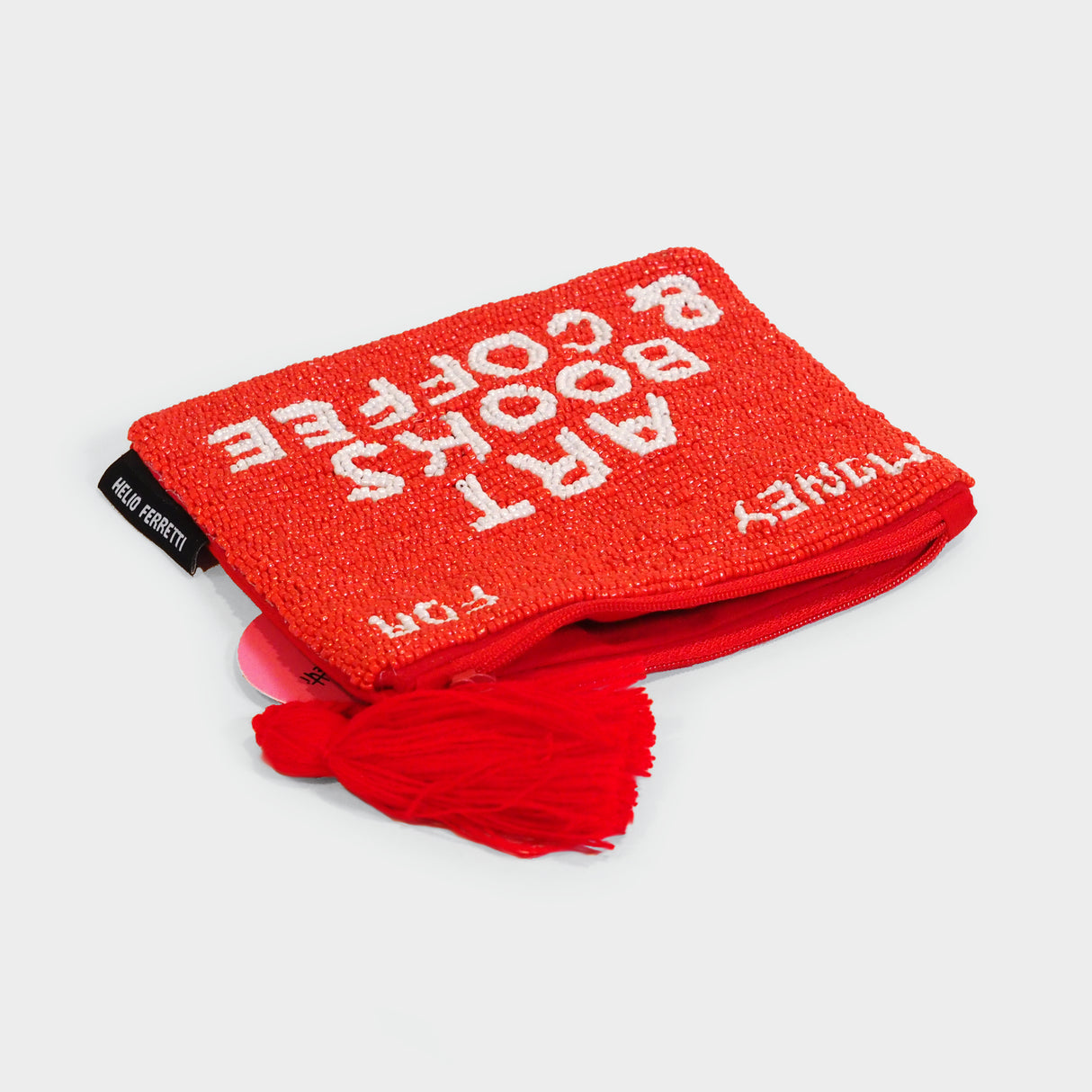 Art, Books and Coffee Clutch