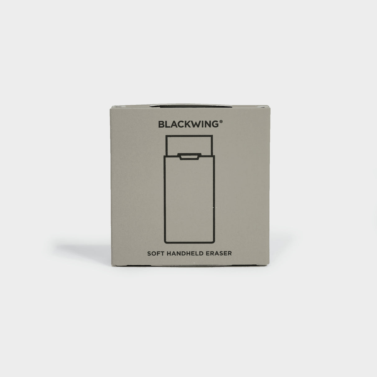 Blackwing Soft Handheld Eraser and Holder in Grey