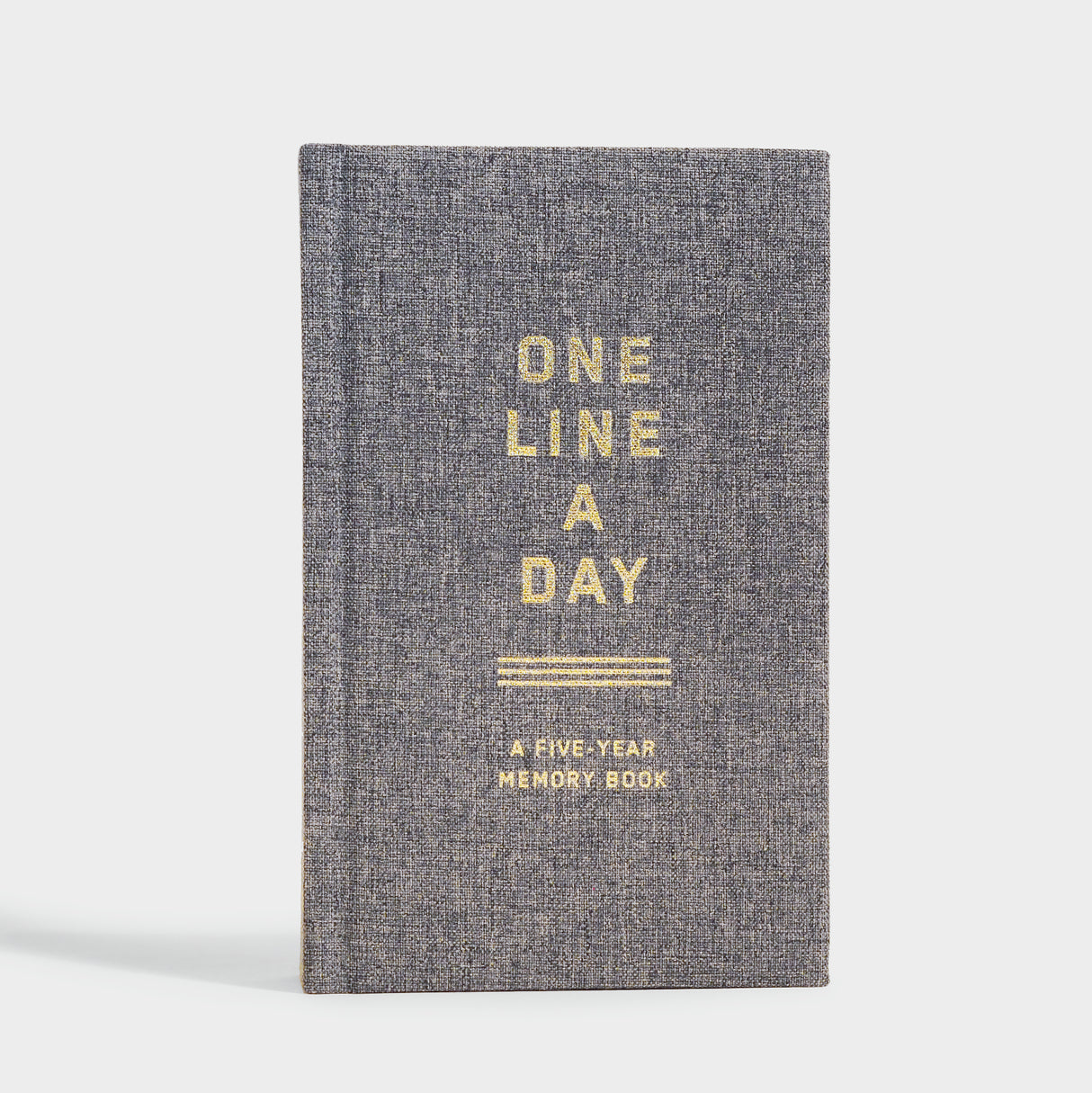 Charcoal Canvas One Line a Day: A Five-Year Memory Book