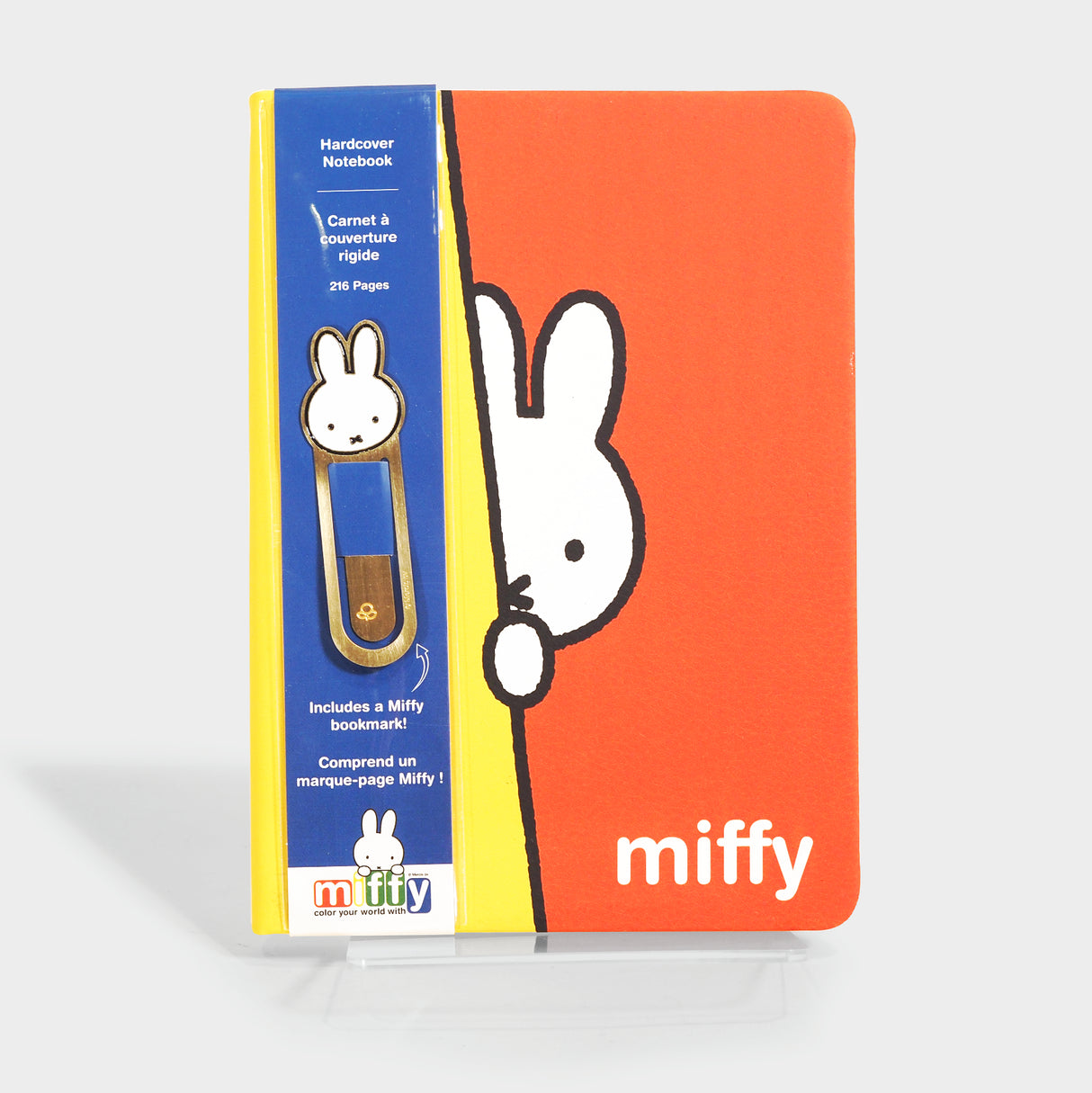 Classic Miffy Hardcover Notebook with Enamel Bookmark
