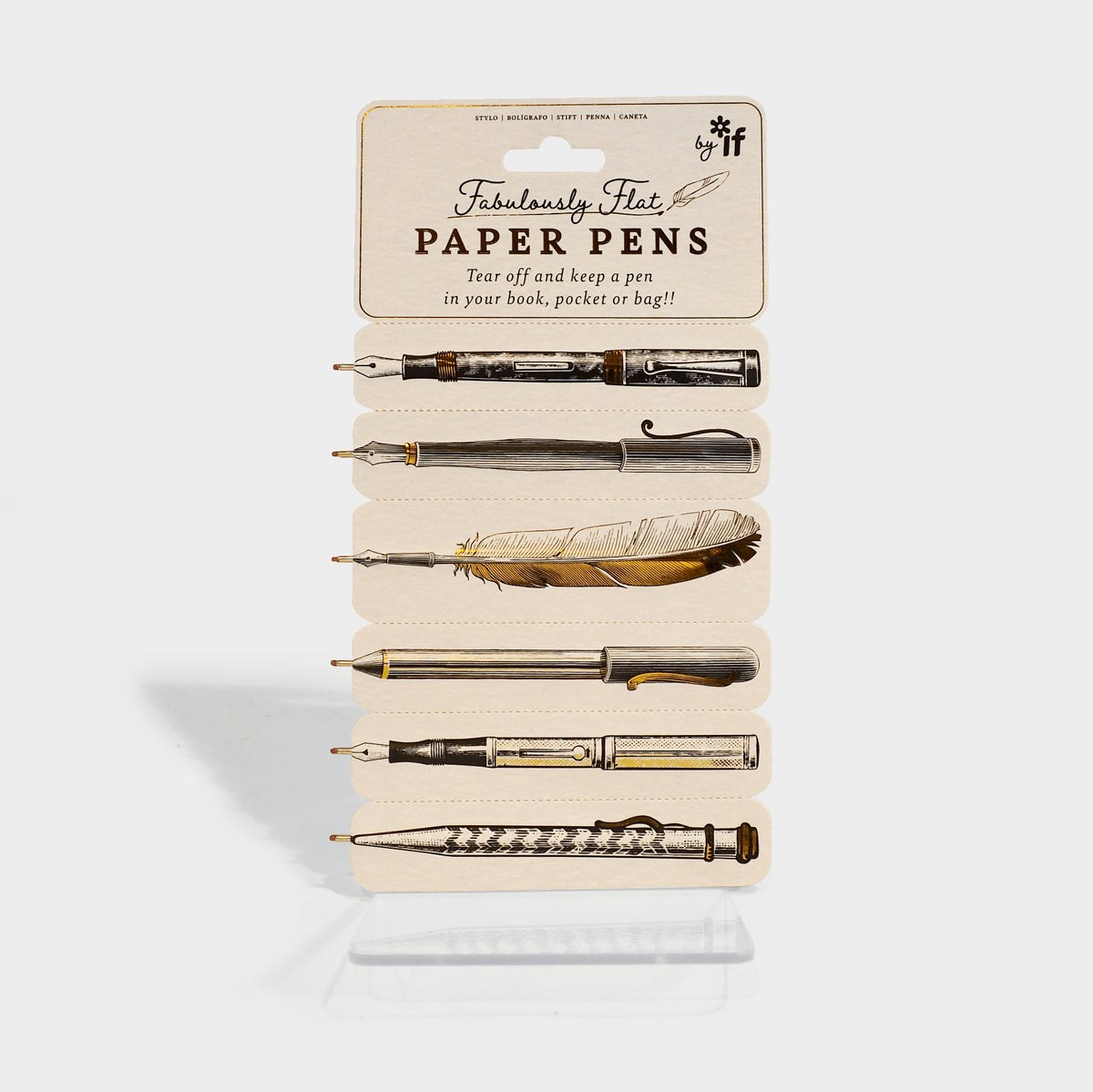 Fabulously Flat Paper Pens