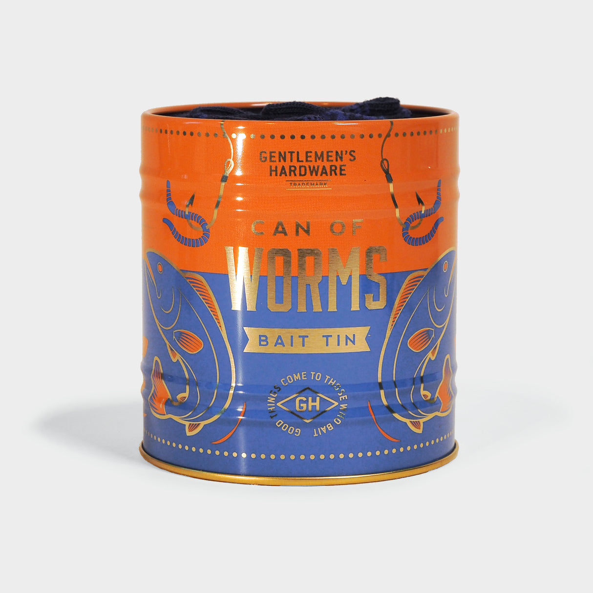 Fishing Socks in a Can