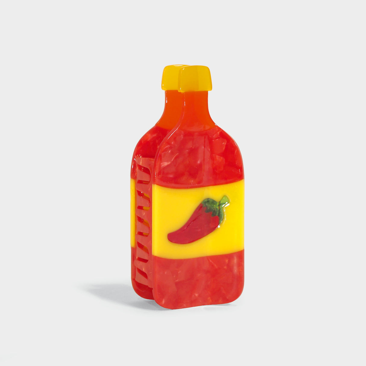 Large Hot Sauce Hair Claw Clip