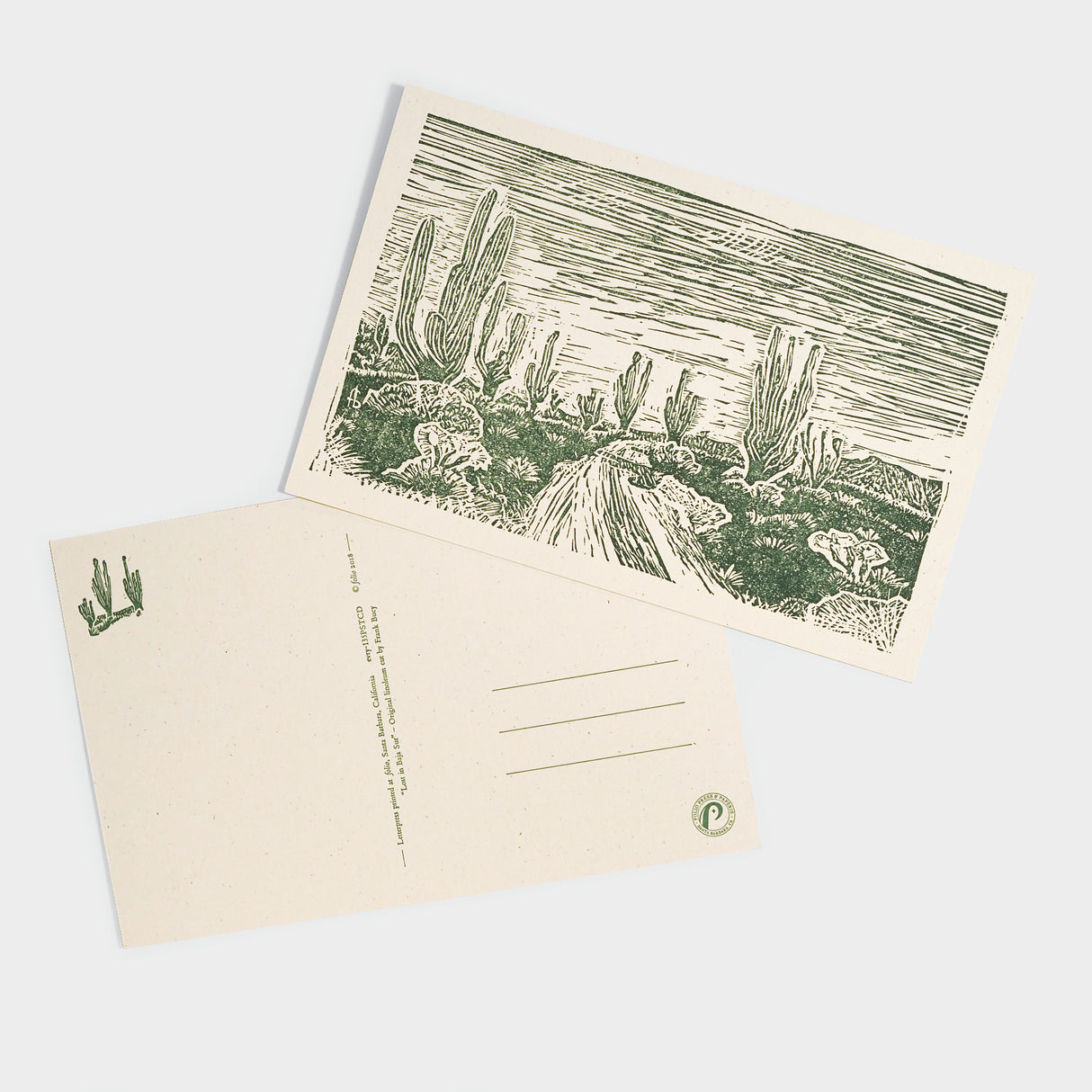 Lost in Baja - Oversize Frame-able Postcard