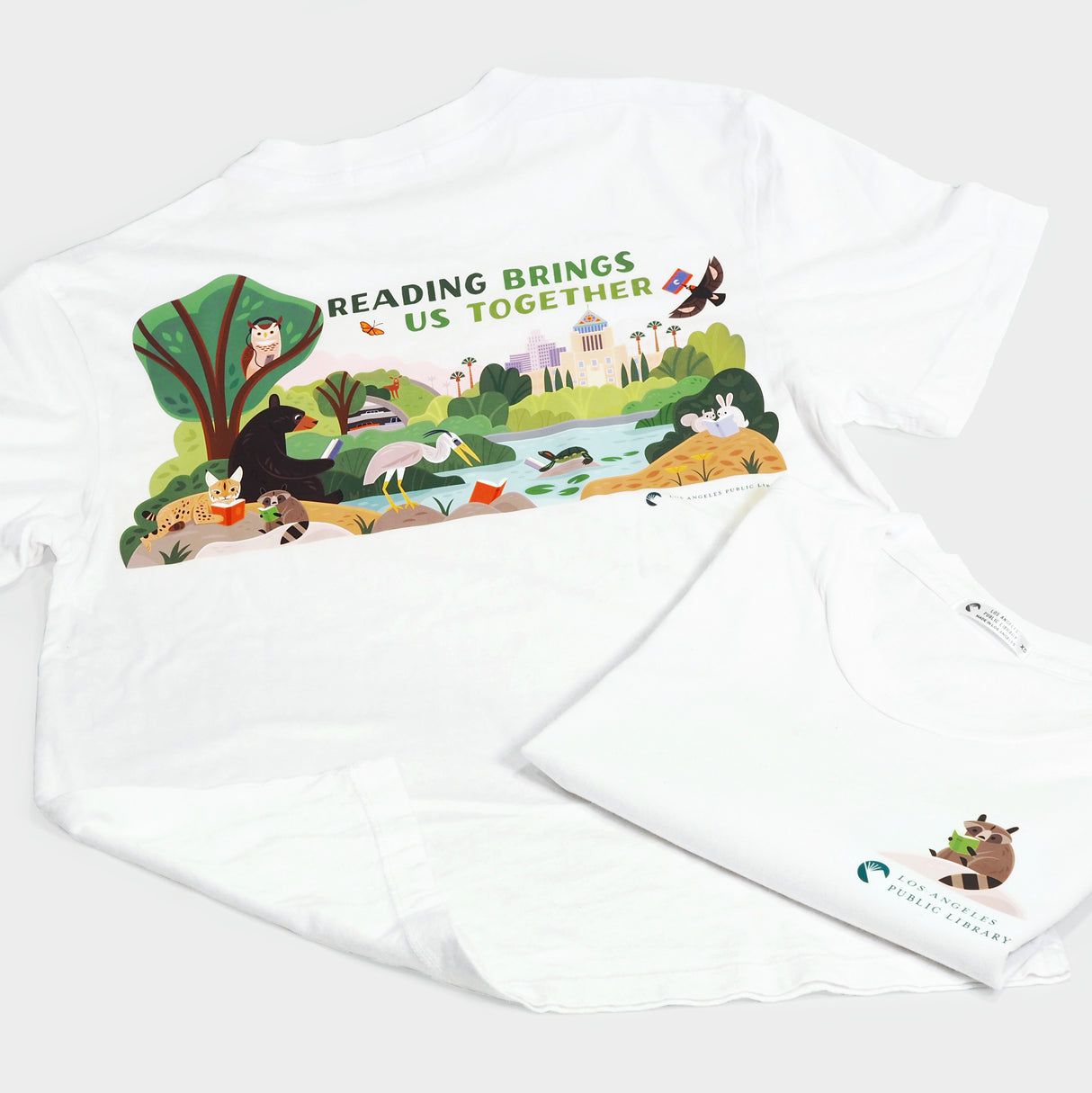 Reading Brings Us Together T-Shirt