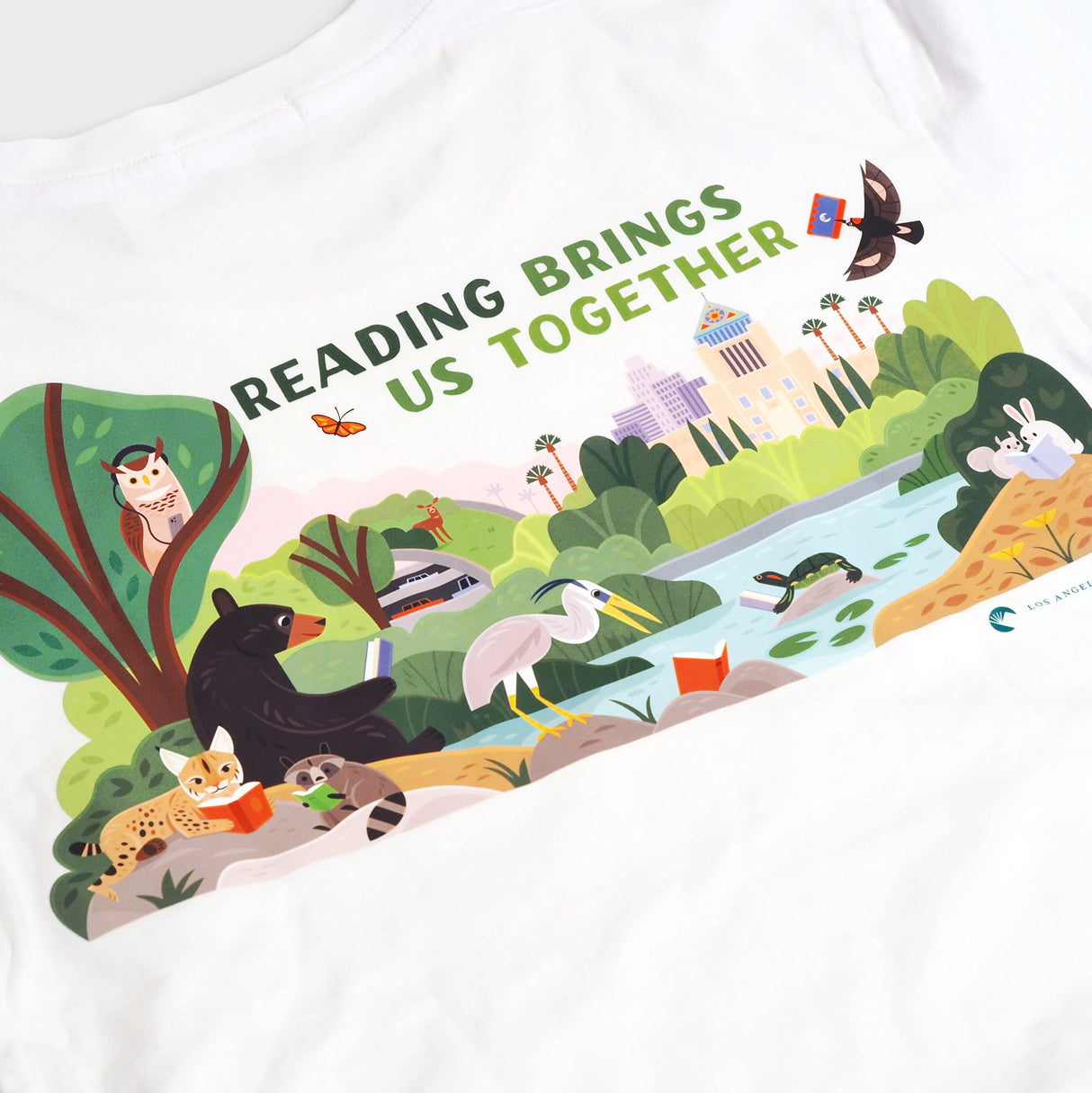Reading Brings Us Together T-Shirt