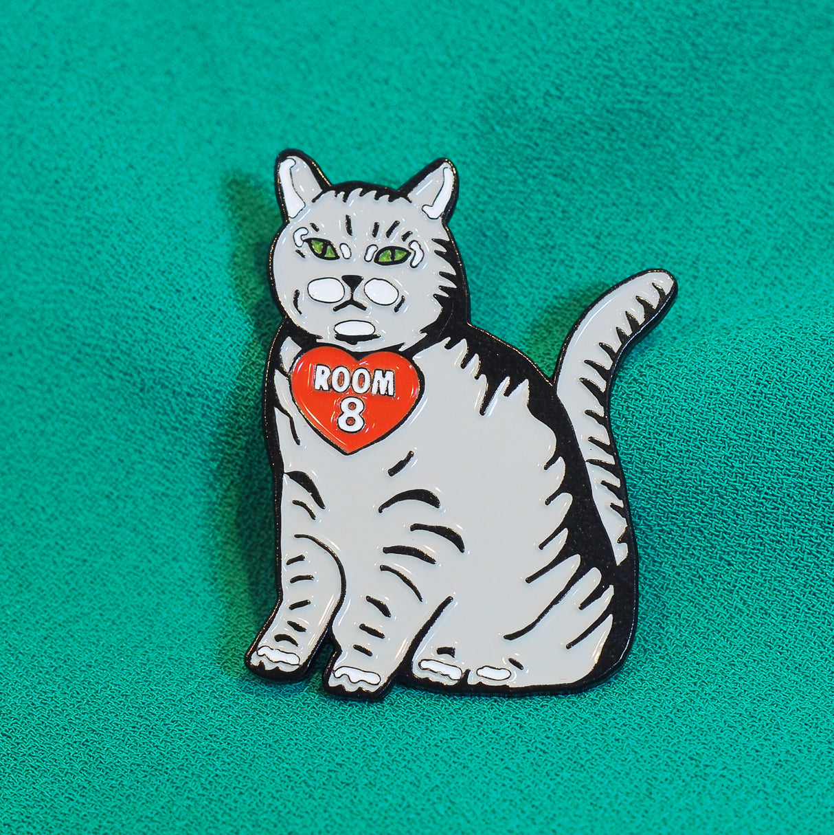 Room 8 Enamel Pin
