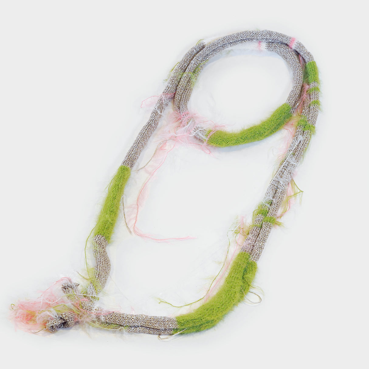 Skinny Vintage Tassel Y2K Scarf