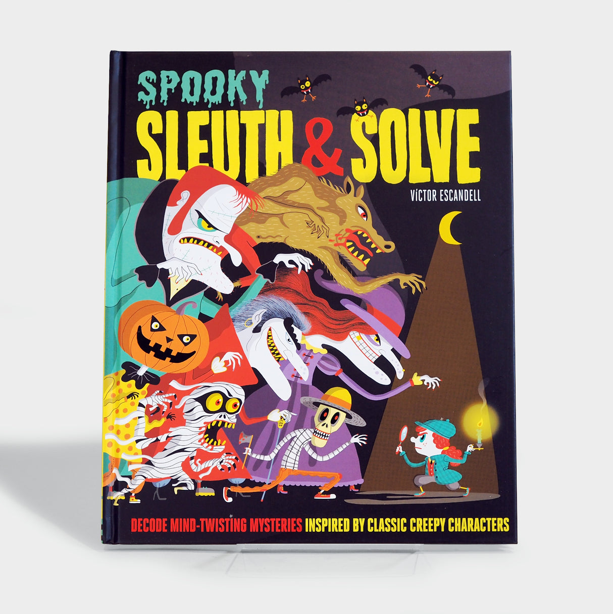 Sleuth & Solve: Spooky: Decode Mind-Twisting Mysteries Inspired by Classic Creepy Characters