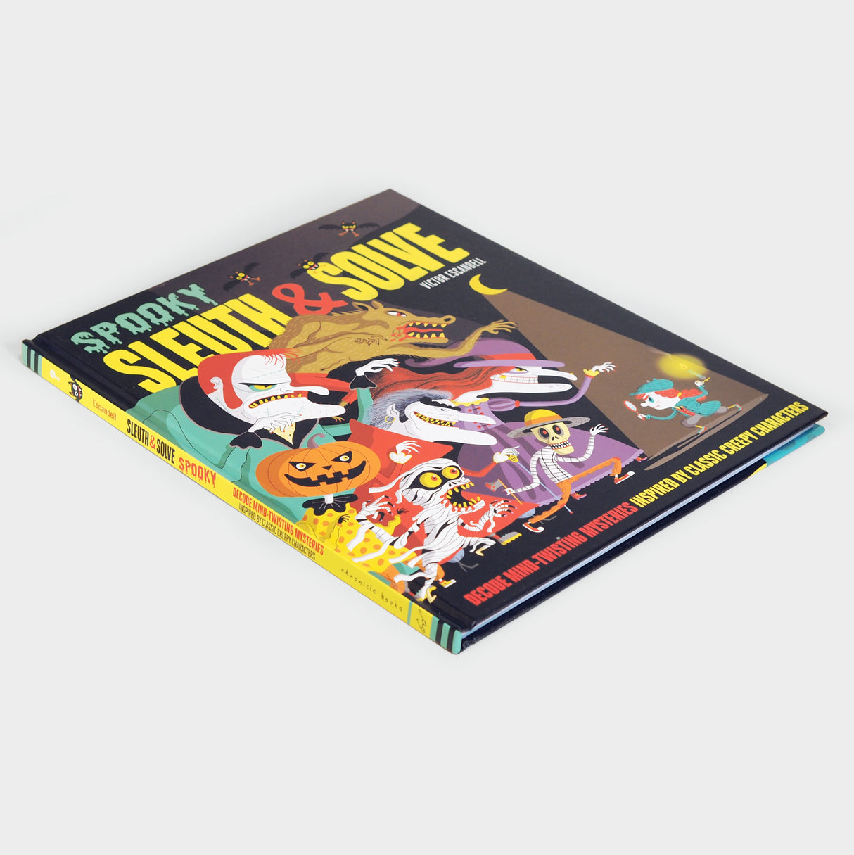 Sleuth & Solve: Spooky: Decode Mind-Twisting Mysteries Inspired by Classic Creepy Characters