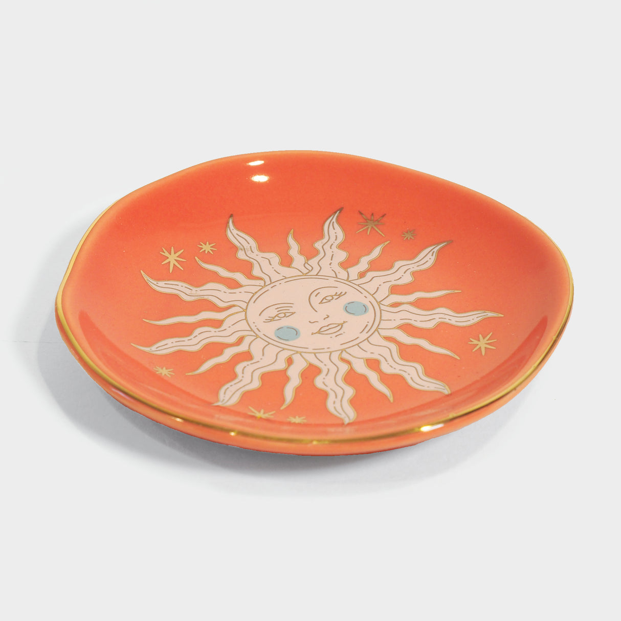 Terracotta Sun Trinket Dish