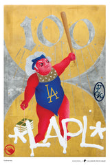 100 Years L.A. Central Library by Gajin Fujita Limited Edition Print