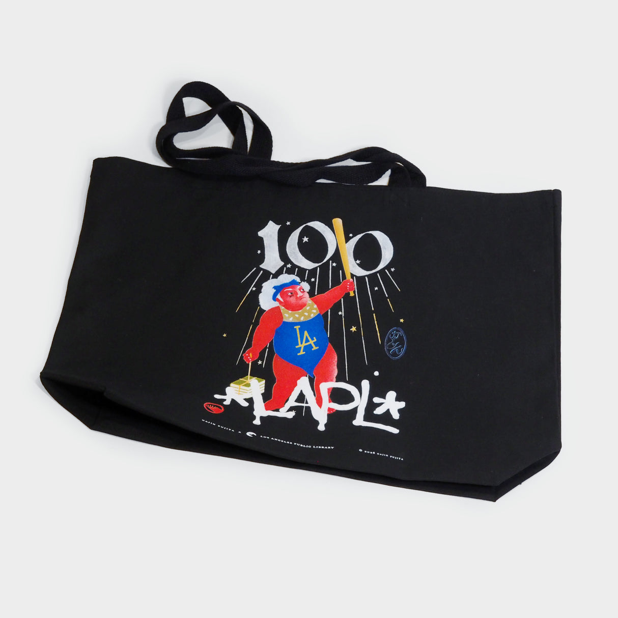 100 Years L.A. Central Library by Gajin Fujita Tote