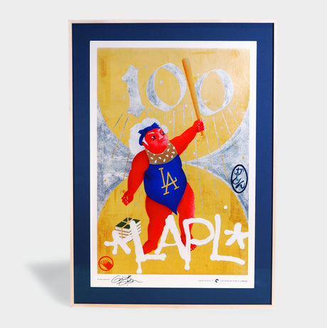 100 Years L.A. Central Library by Gajin Fujita Limited Edition Print