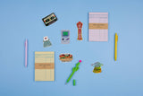 Library Card Notepad - Yellow