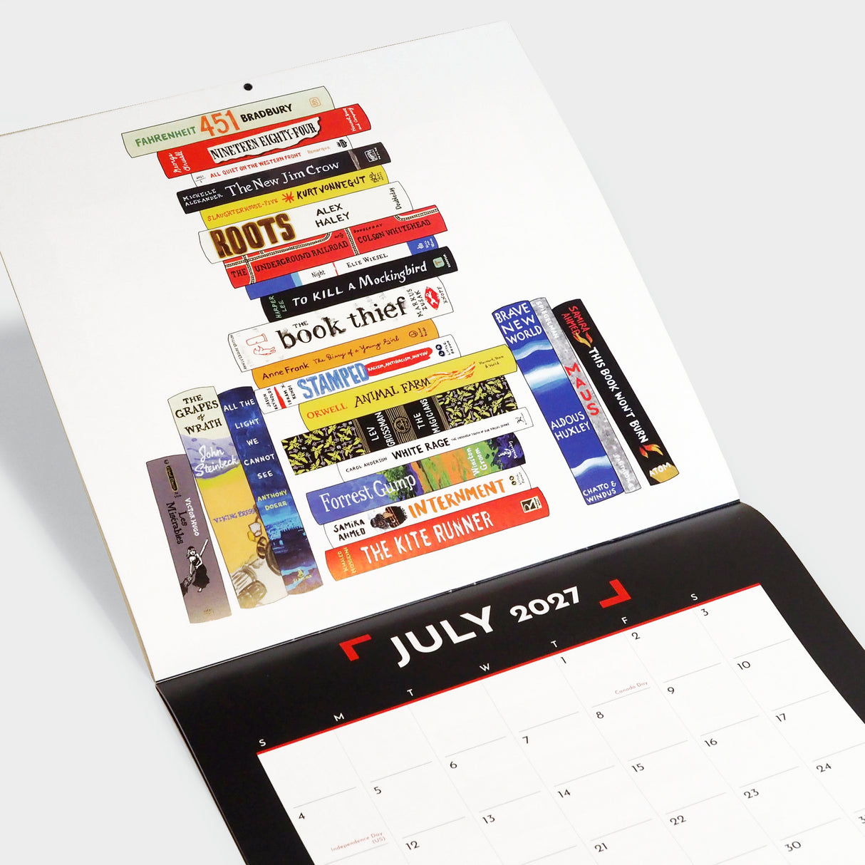 The Banned Books 2027 Wall Calendar