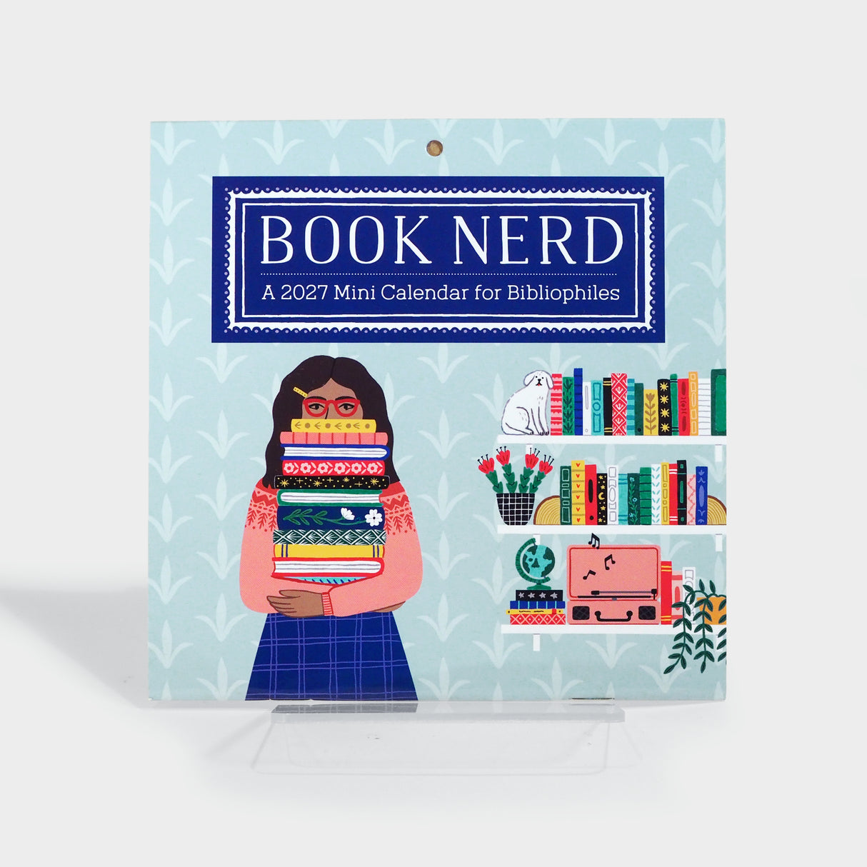 Book Nerd Mini Wall Calendar 2027