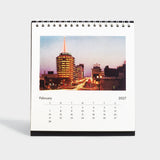Los Angeles 2027 Easel Desk Calendar