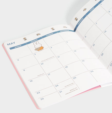 2027 Miffy A Year in Color Just Right Monthly Planner with Bookmark