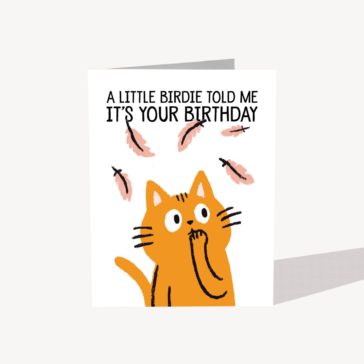 Cat Little Birdie Birthday