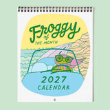 Froggy of the Month 2027 Calendar