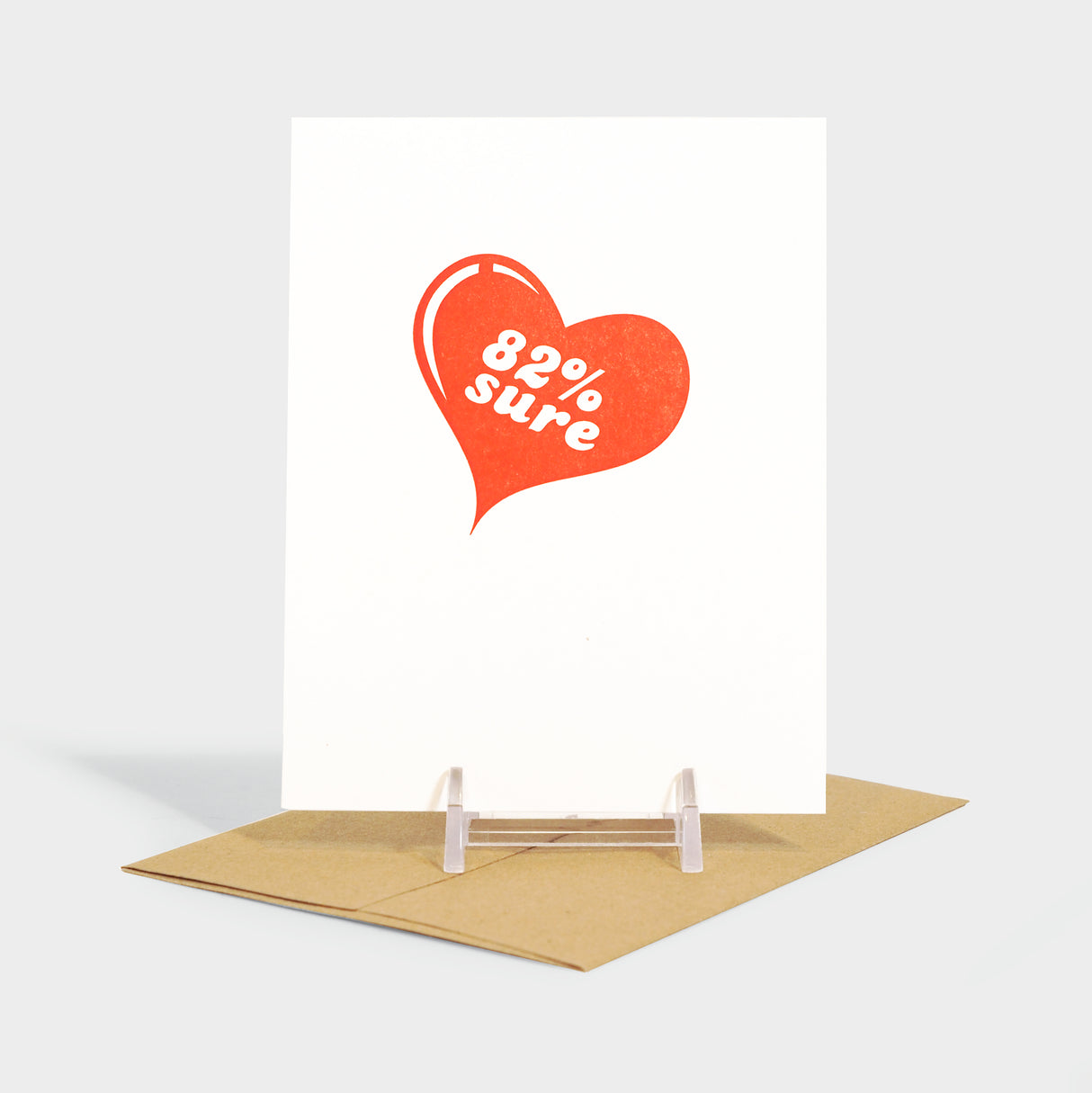 82% Sure Card