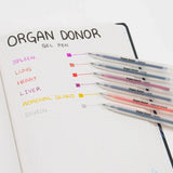 Organ Donor Gel Pens Pack