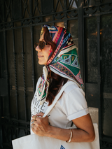 Central 100: Celebrating a Century of the Light of Learning Silk Scarf
