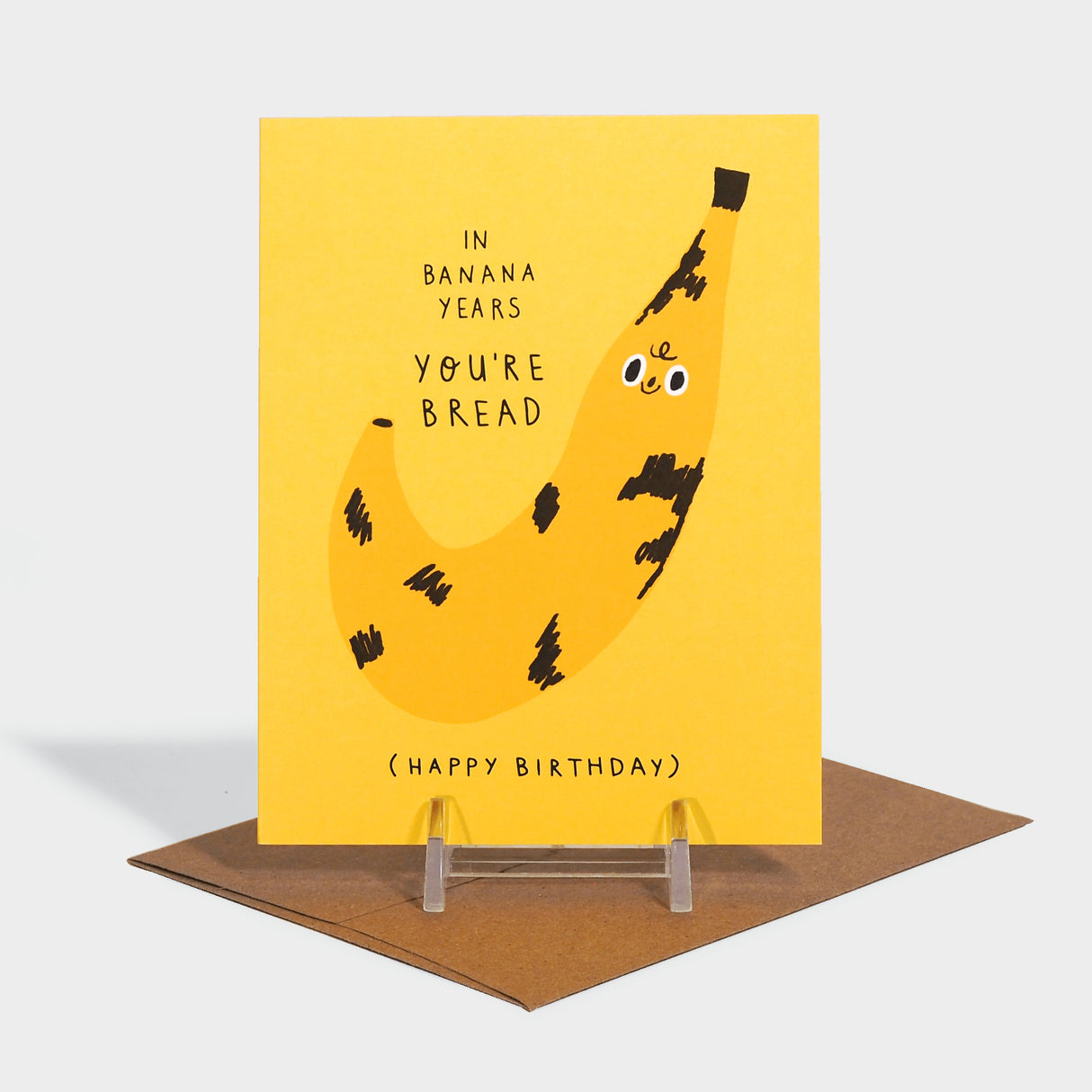 Banana Bread - Birthday Greeting Card