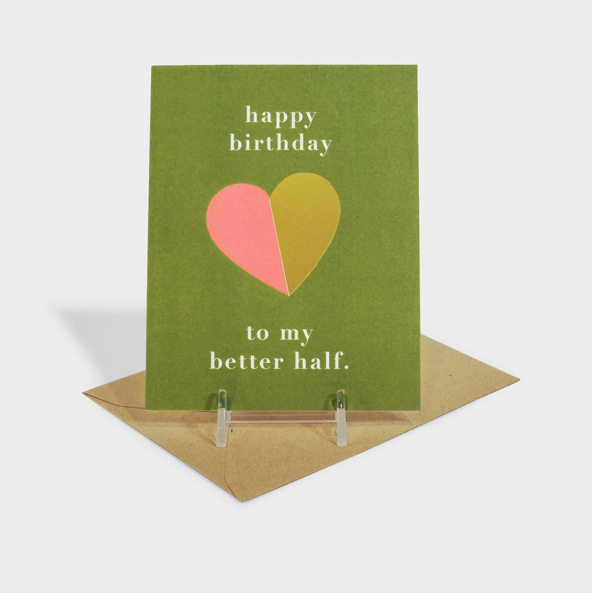 Better Half Birthday Card