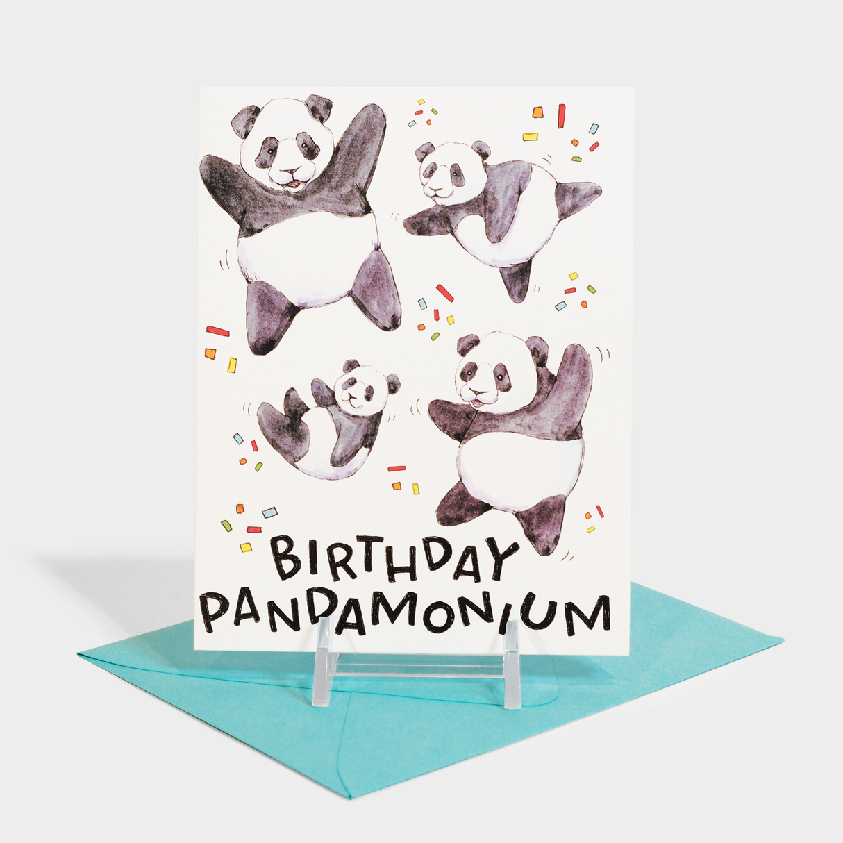 Birthday Pandamonium Card