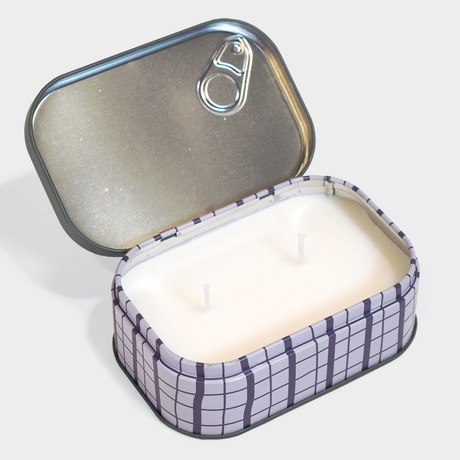 Bistro 4.5 Ounce Printed Tin Candle - Fig & Olive