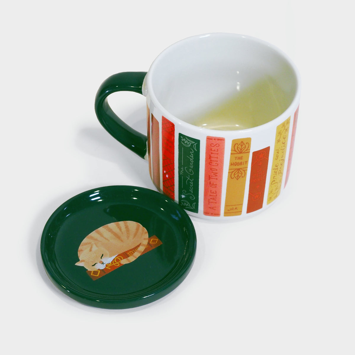 Book Club 14 Ounce Mug with Lid