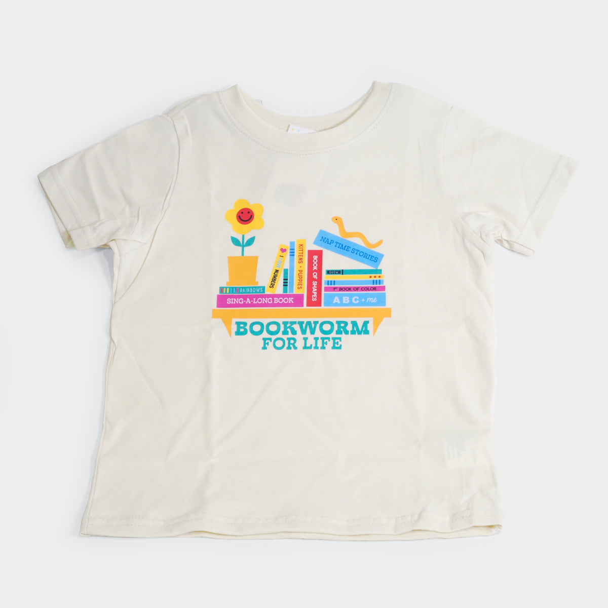 Bookworm For Life Toddler Tee