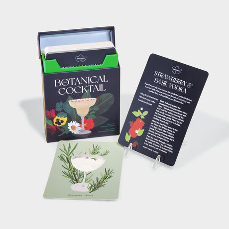 The Botanical Cocktail Deck of Cards: 50 Cocktail Recipe Cards Inspired by Nature