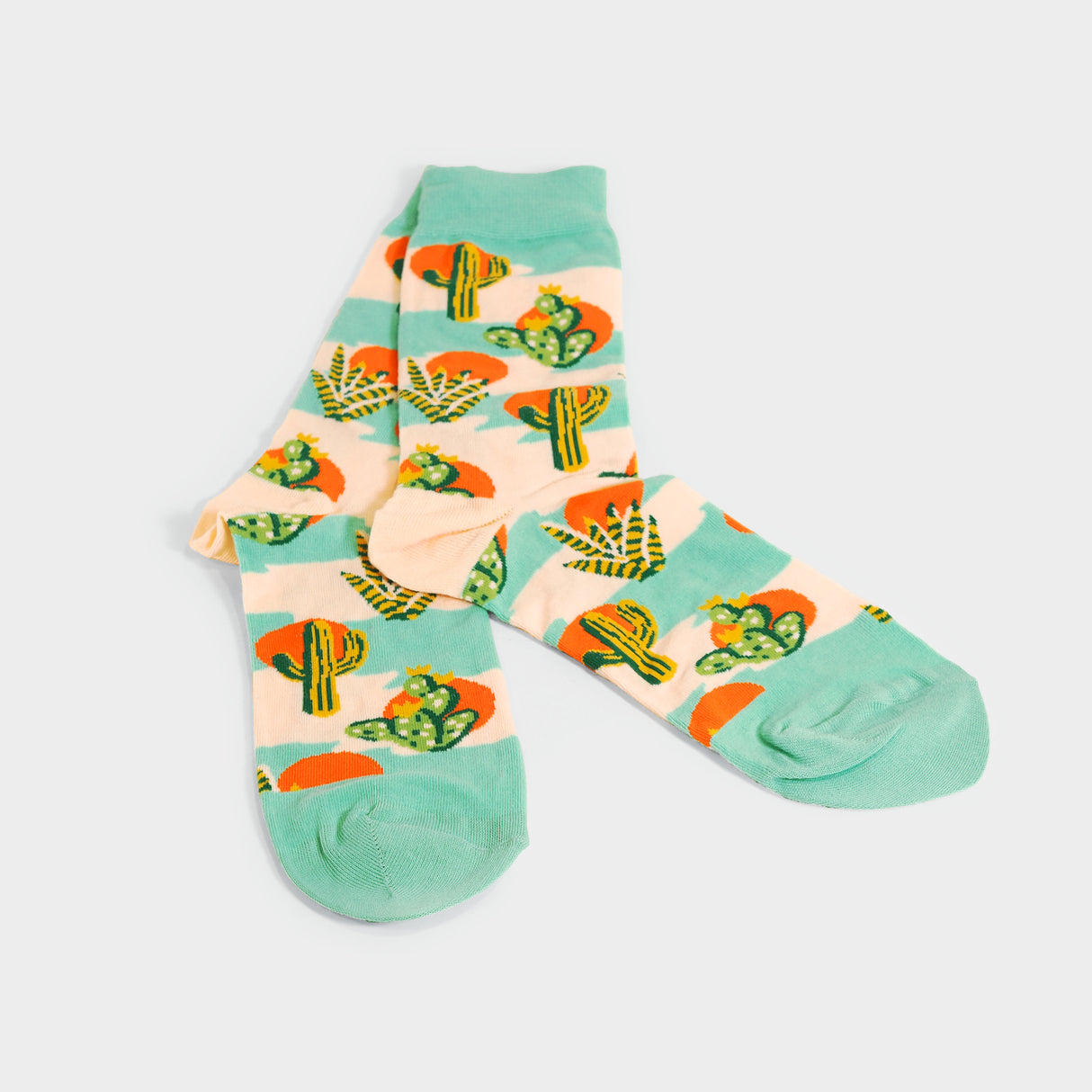 Cactus Sunset Socks