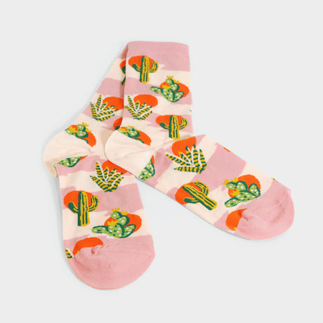 Cactus Sunset Socks