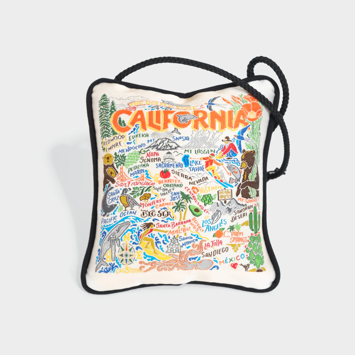 California Mini Pillow Ornament