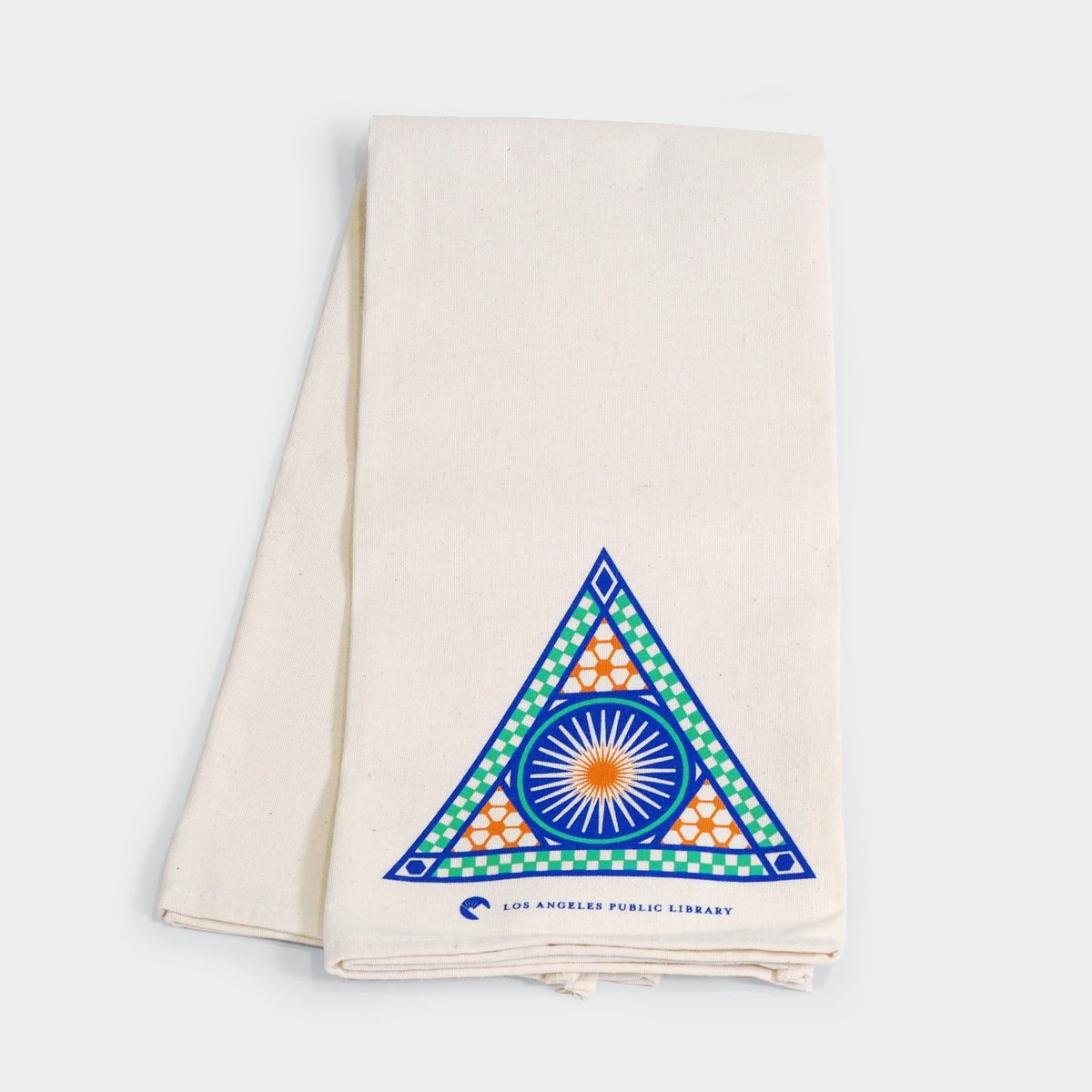 Central Library Pyramid Tea Towel
