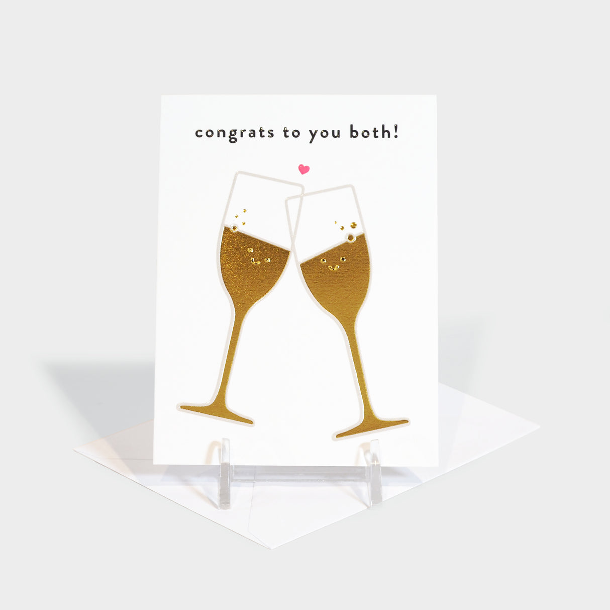 Champagne Smileys Greeting Card