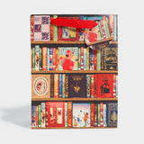 Christmas Bookshelf Medium Gift Bag