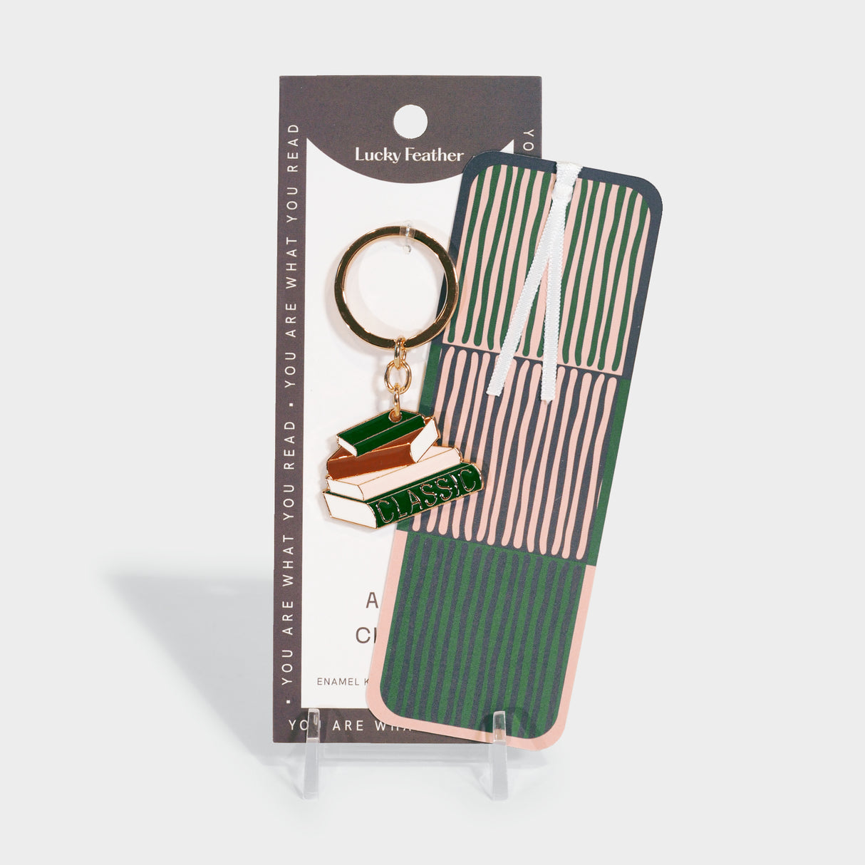 Classic Book Keychain